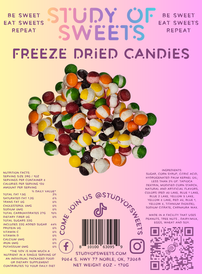 Freeze Dried Fruity Candy