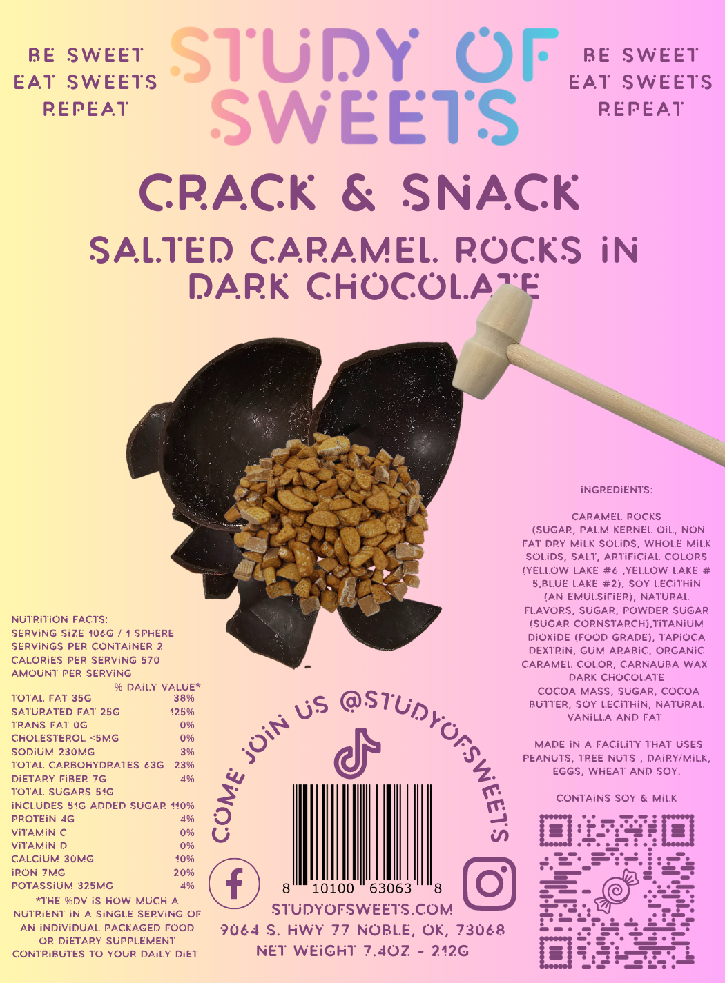 Crack &amp; Snack 2 Spheres &amp; Hammer